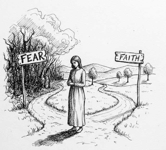 “Faith vs Fear: What Truly Guides Life When Everything Feels Uncertain?”