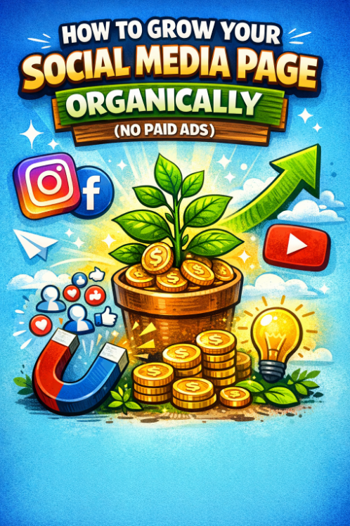 How to Grow Your Social Media Page Organically (No Paid Ads)