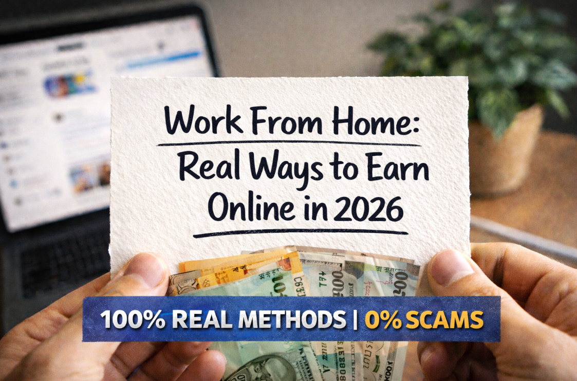Work From Home: Real Ways to Earn Online in 2026