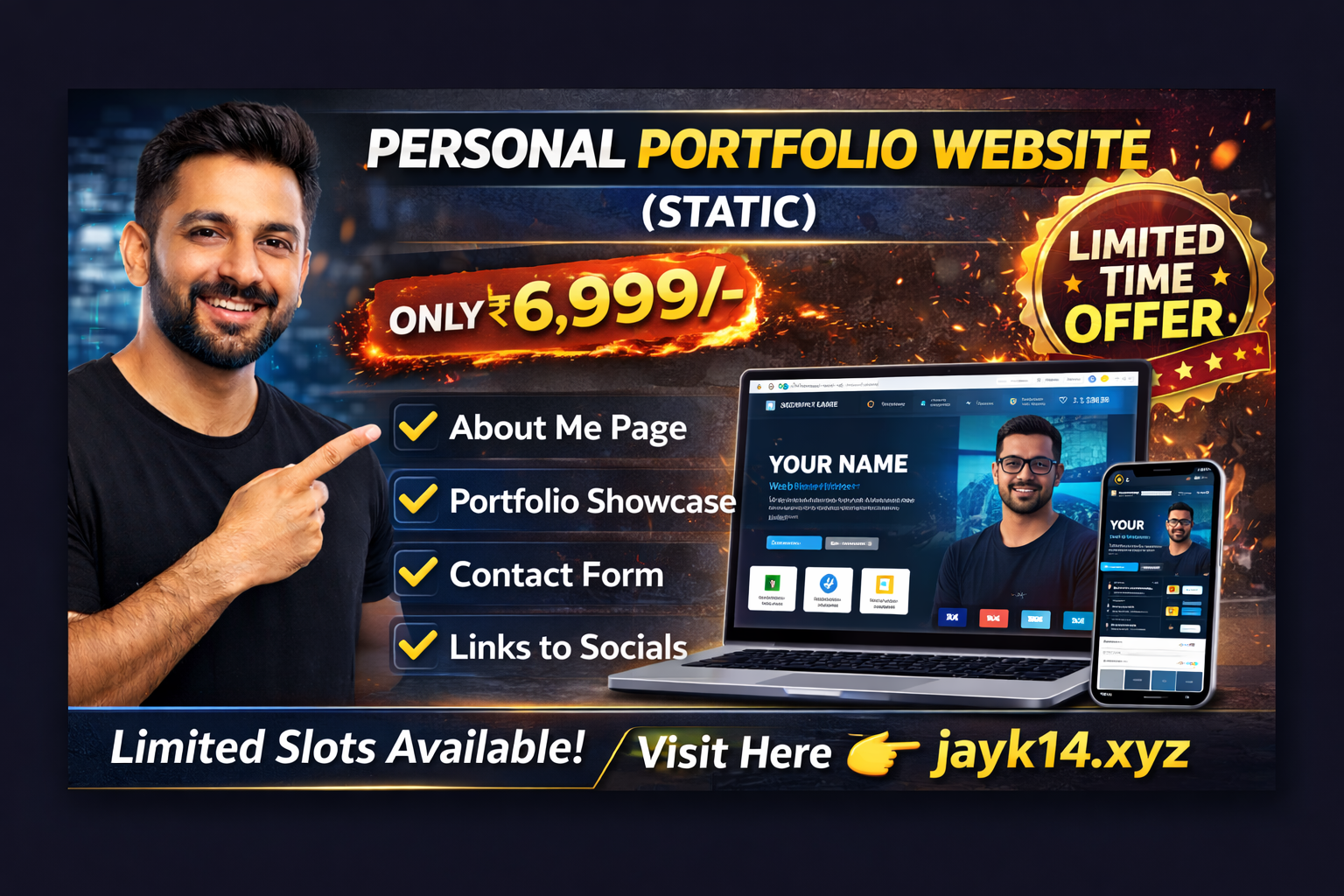 Personal Portfolio Website (Static)