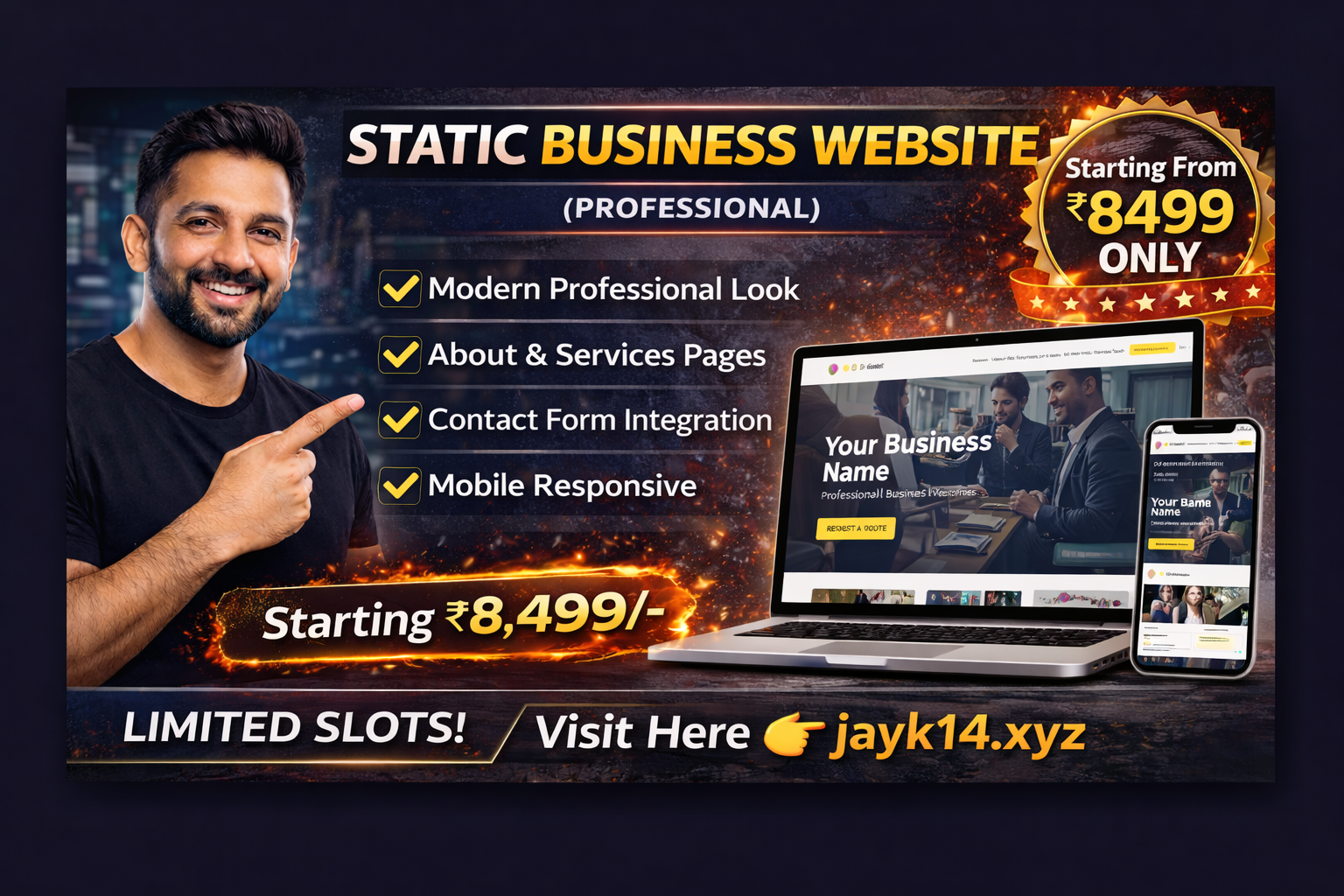 Static Business Website (Professional)